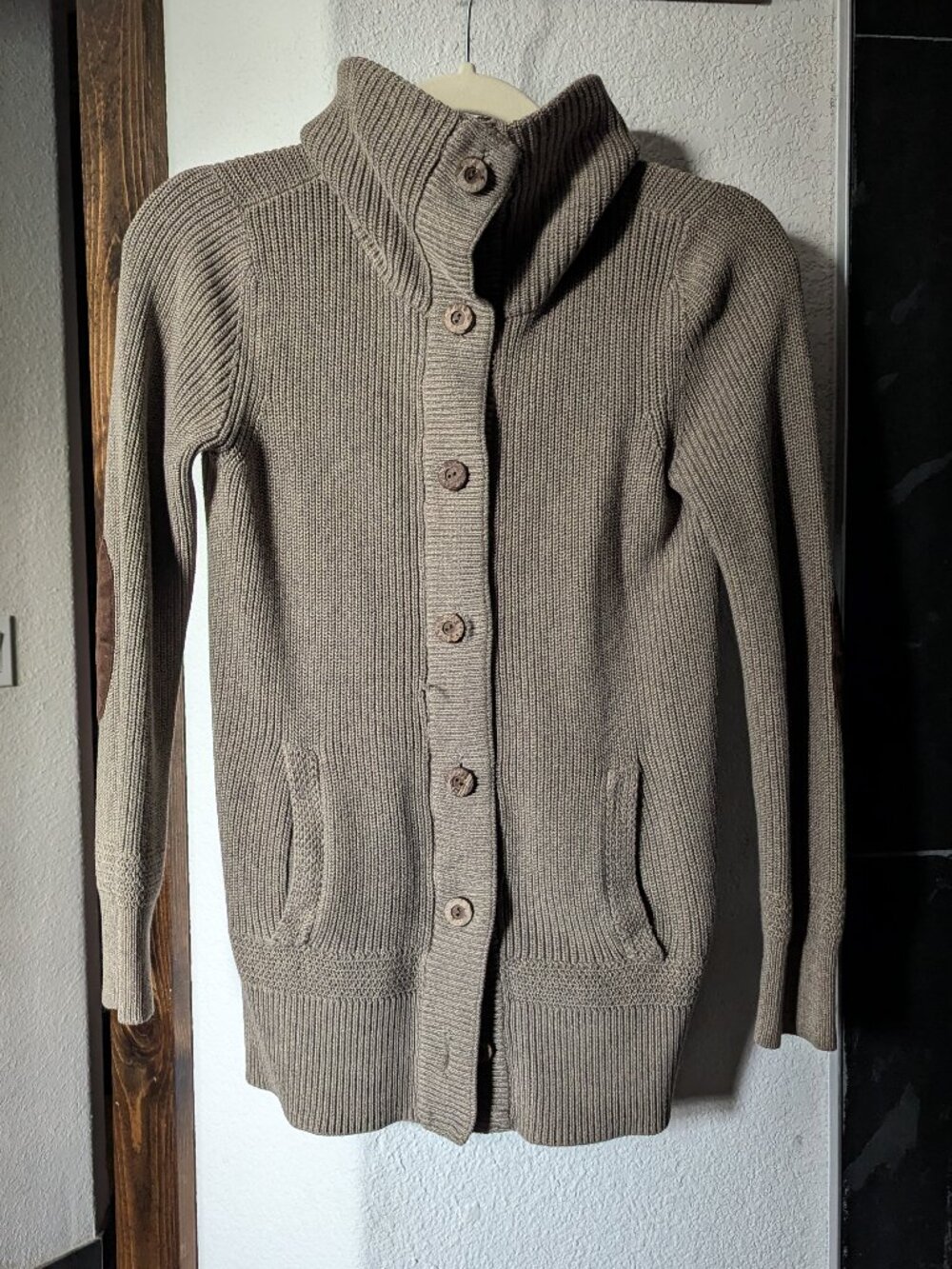 Ralph Lauren Cotton Cowl Cardigan XS Small